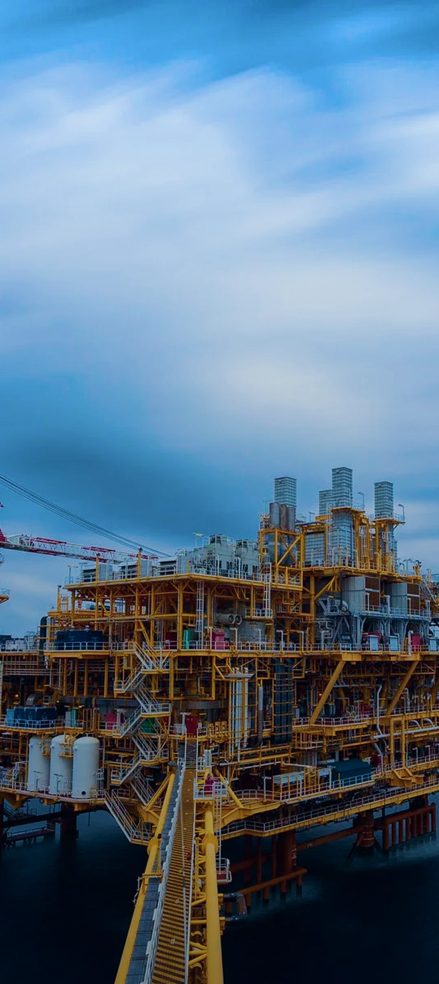 Oil and gas platform